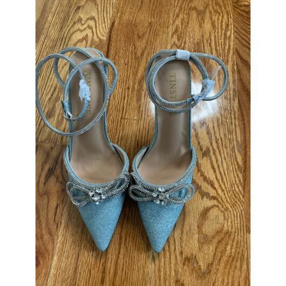 Rhinestone Bow Kitten Heel - Picture 4 of 4